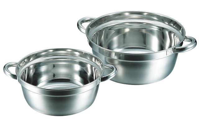 大屋金属 CLO 18-8段付料理鍋 39cm(13.0L) 【北海道・沖縄・離島配送不可】 5,224円