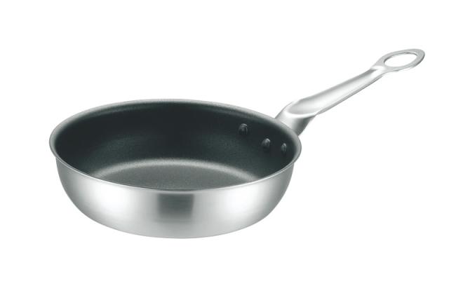 本間製作所 仔犬印 IHマエストロ 2層鋼クラッド 深型フライパン 33cmの通販は 19,596円