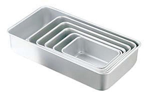 （まとめ買い）中尾アルミ製作所 アルマイトN深バット 5号 〔×3〕 【北海道・沖縄・離島配送不可】