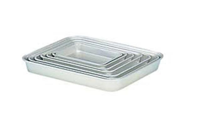 （まとめ買い）アカオアルミ アルマイト標準バット 8号 〔×5〕 【北海道・沖縄・離島配送不可】の通販は 8,376円