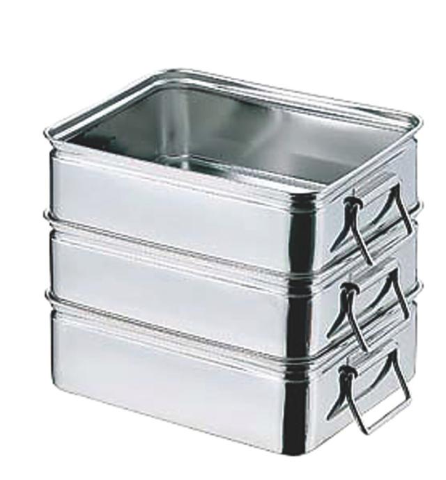 赤川器物製作所 AG 18-8番重バット 手付 中 深型 【北海道・沖縄・離島配送不可】