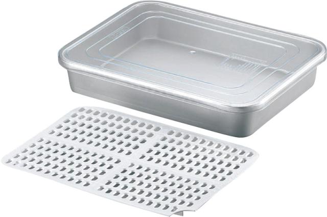 （まとめ買い）アカオアルミ アルマイト冷凍ケース 本体のみ CP-280 〔×3〕の通販は 14,489円