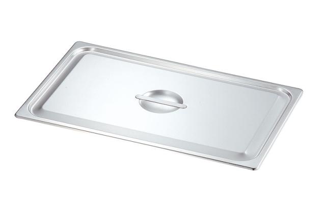 （まとめ買い）本間製作所 仔犬印 18-8 ホテルパン用蓋 Cタイプ 1/2 〔×3〕 【北海道・沖縄・離島配送不可】の通販は