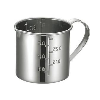 本間製作所 仔犬印 18-8口付き計量カップ 20cmの通販は 5,584円