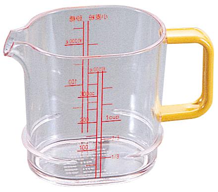 （まとめ買い）エンテック ポリカメジャーカップ 計量カップ PM-2 300cc 〔×5〕の通販は 5,220円