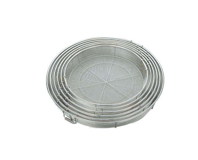 本間冬治工業 BK 18-8 給食用手付蒸しカゴ 80cm 荒目 【北海道・沖縄・離島配送不可】