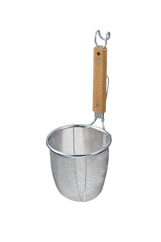 （まとめ買い）新越ワークス TS ラーメン専用パワーてぼ 丸底 10125 〔×3〕 【北海道・沖縄・離島配送不可】