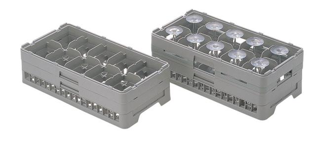 本間冬治産業 弁慶仕合わせ 二分の一大きさ ステムウェアーラック 10中仕切り HS-10-195 【北海道・沖縄・離島送りとどける不可】