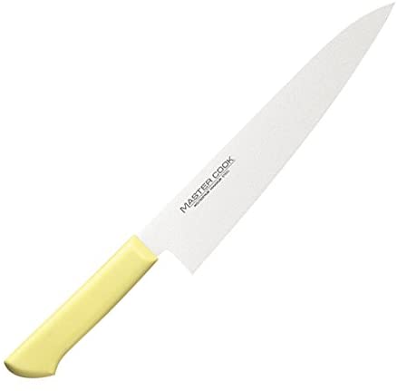 片岡製作所 マスターコック 抗菌カラー包丁 MCGK-270 牛刀包丁 27cm イエロー 【北海道・沖縄・離島配送不可】