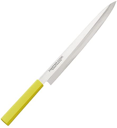 片岡製作所 マスターコック 抗菌カラー包丁 MCYK-210 柳刃包丁 21cm イエロー 【北海道・沖縄・離島配送不可】
