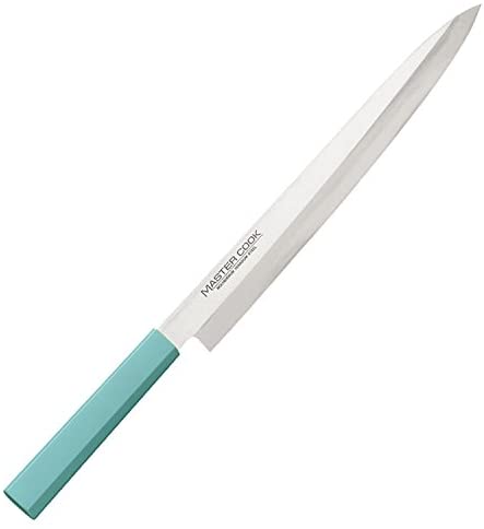 片岡製作所 マスターコック 抗菌カラー包丁 MCYK-270 柳刃包丁 27cm グリーン 【北海道・沖縄・離島配送不可】