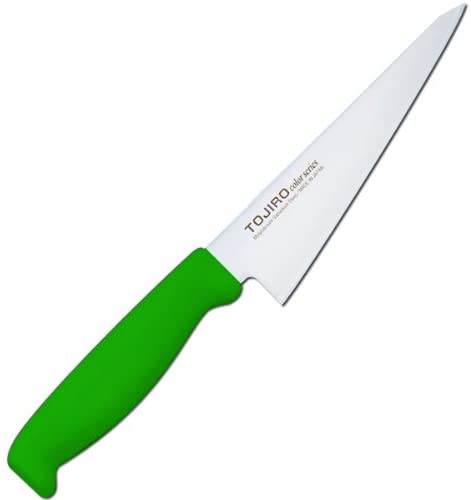 藤次郎 TOJIROカラー骨スキ包丁 15cm グリーン F-232G 【北海道・沖縄・離島配送不可】