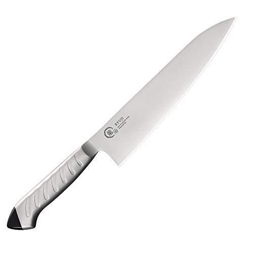 下村工業 龍治 ステンカラー 牛刀包丁 210mm 黒 RYS-14B 【北海道・沖縄・離島配送不可】の通販は