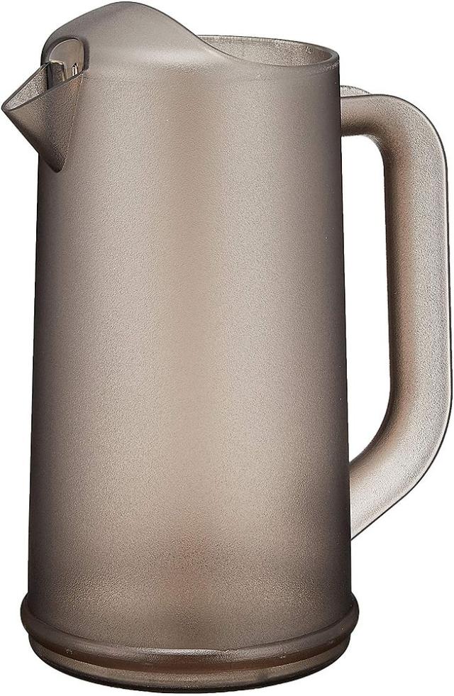 （まとめ買い）本間冬治工業 ポリカーボ BKワンボディーピッチャー 1.3L スモークブラウン 〔×3〕の通販は 5,502円