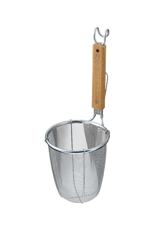 （まとめ買い）新越ワークス TS ラーメン専用パワーてぼ 深型 極細麺用(16メッシュ)10129 〔×3〕の通販は 12,565円