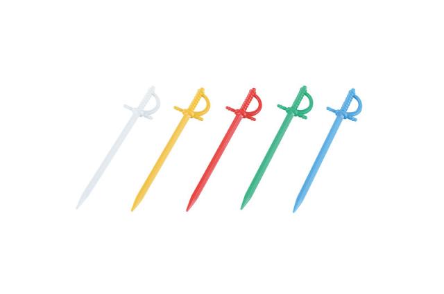 （まとめ買い）カンダ 大ピックス 5色 (1000入) 〔×3〕 【北海道・沖縄・離島配送不可】