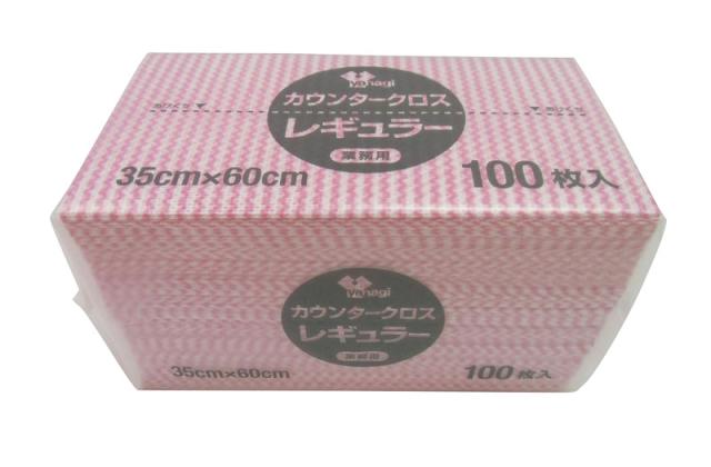 （まとめ） TANOSEE 抗菌カウンタークロスピンク 1パック（100枚） まとめ） TANOSEE 抗菌カウンタークロスピンク 1パック（100枚） 〔×5