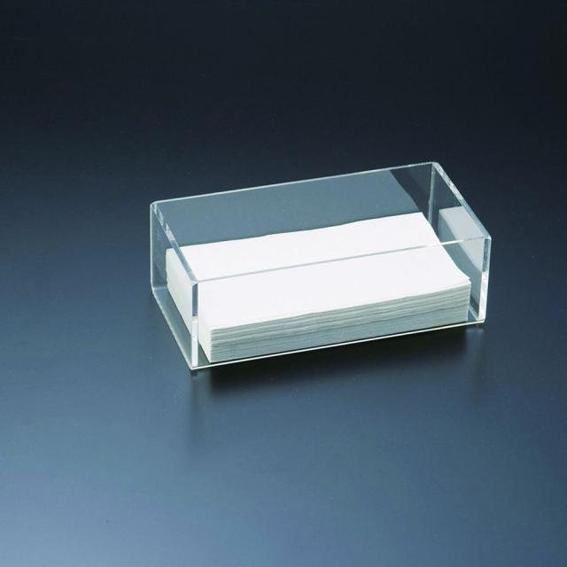 （まとめ買い）えいむ 店舗用品 アクリル ペーパータオルボックス TC-64 〔×3〕の通販は 7,270円