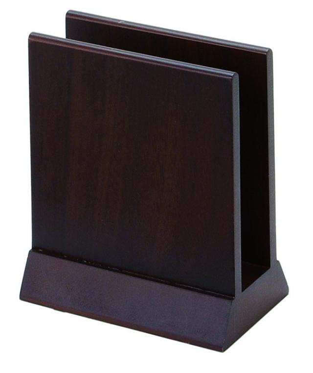 （まとめ買い）シンビ MD-2 メニューブックスタンド 茶 〔×3〕の通販は