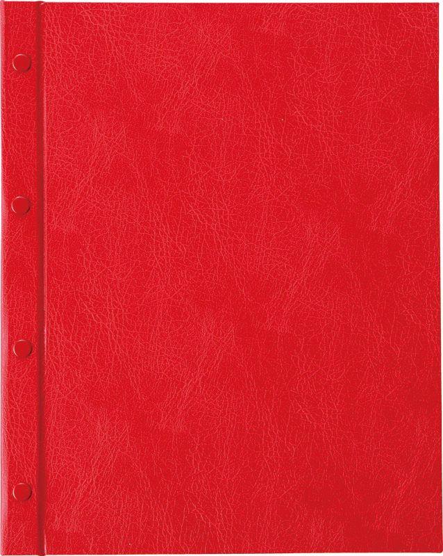 （まとめ買い）えいむ 店舗用品 ホック式VPメニューブック A4・4ページ HB-201 エンジ 〔×3〕の通販は 8,444円