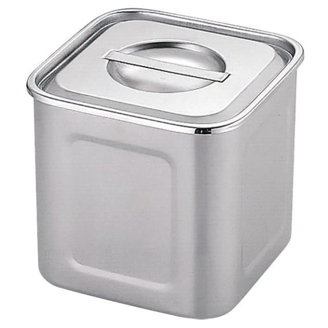三宝産業 UK 角 深型キッチンポット 33cm手付(35.0L) 【北海道・沖縄