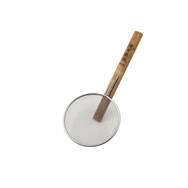 （まとめ買い）カンダ 神田鉄鍋 炭化竹柄 そば揚げ 18cm 〔×3〕 【北海道・沖縄・離島配送不可】