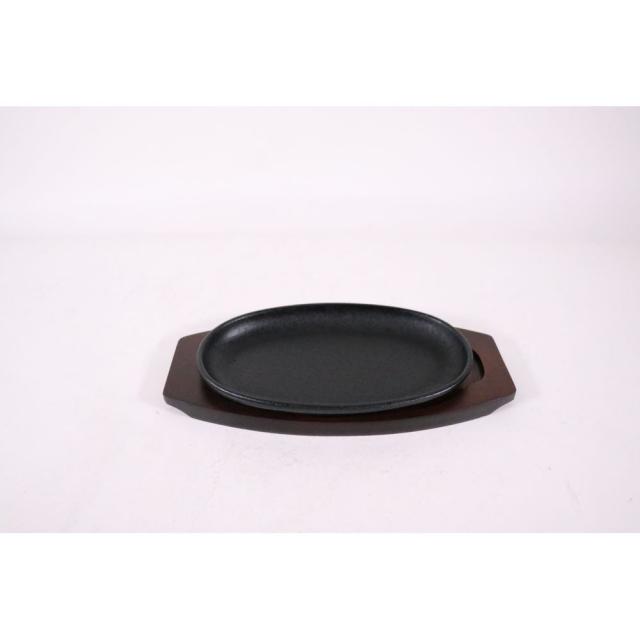 （まとめ買い）中部コーポレーション トキワ ステーキ皿 301 小判 小 24cm 〔×3〕 【北海道・沖縄・離島配送不可】