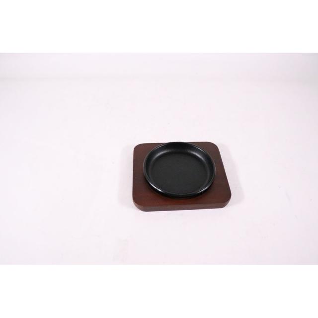 （まとめ買い）三和精機製作所 S ステーキ皿 丸型B 15cm 〔×3〕 【北海道・沖縄・離島配送不可】_1