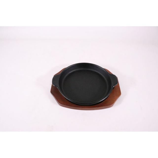 （まとめ買い）三和精機製作所 S ステーキ皿 深丸型B 19cm 〔×3〕 【北海道・沖縄・離島配送不可】