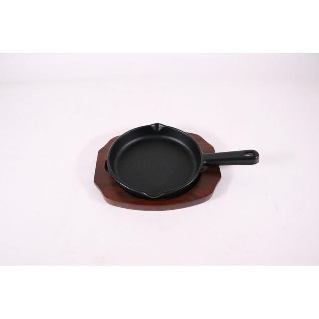 （まとめ買い）カンダ S ステーキ皿 手付丸型B 17cm 〔×3〕 【北海道・沖縄・離島配送不可】