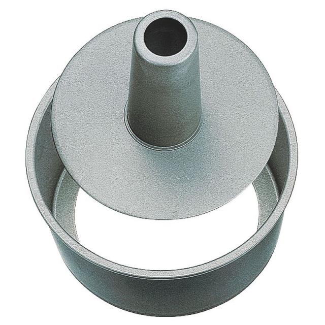 （まとめ買い）霜鳥製作所 ブラックフィギュア シフォンケーキ型 15cm D-063 〔×3〕 【北海道・沖縄・離島配送不可】