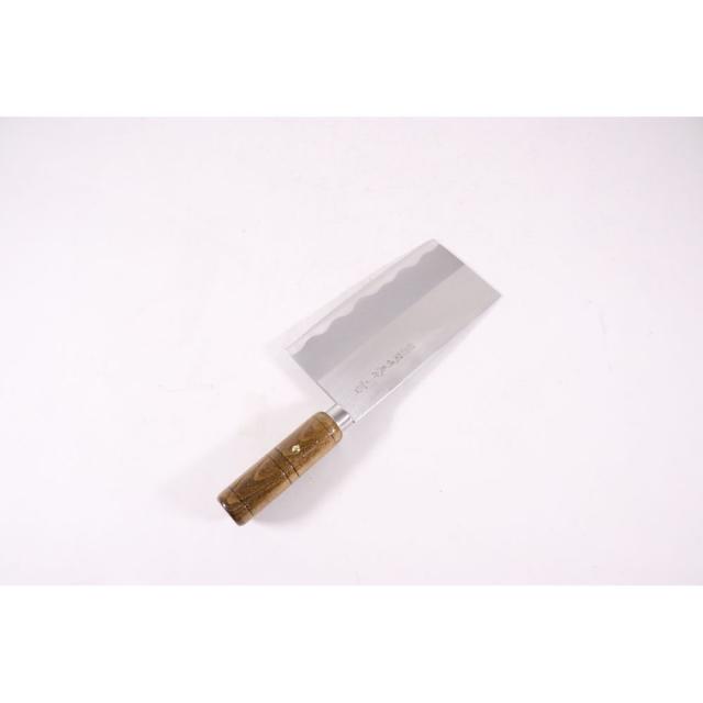 （まとめ買い）カンダ 関鍔蔵作 丸木柄中華包丁 7インチ 〔×3〕 【北海道・沖縄・離島配送不可】