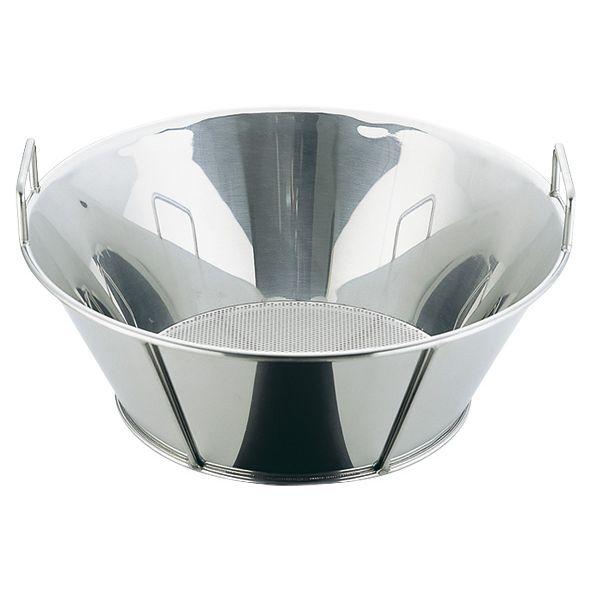 三宝産業 UK18-8パンチング 揚げザル 底パンチング 65cm 【北海道・沖縄・離島配送不可】