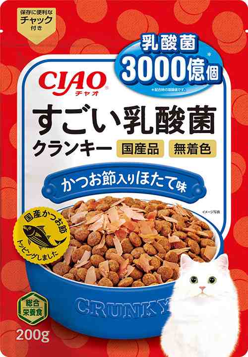 まとめ買い）いなばペットフード CIAO すごい乳酸菌クランキー