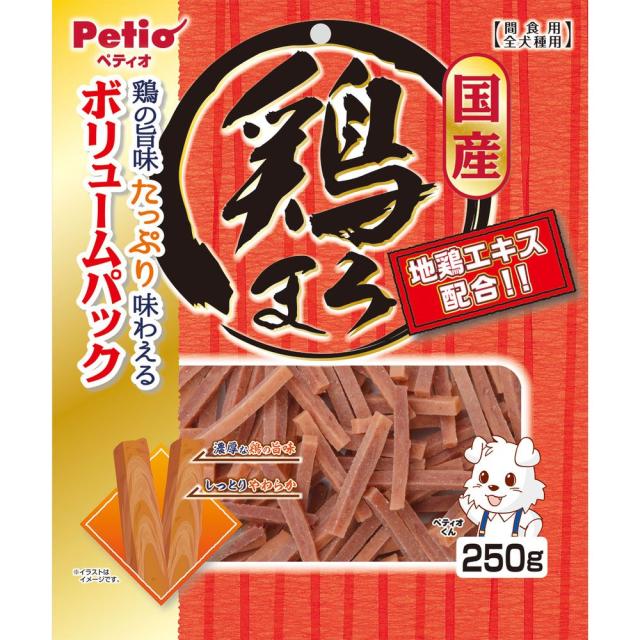 （まとめ買い）ペティオ 鶏まろ 250g 犬用おやつ 〔×15〕の通販は 5,287円