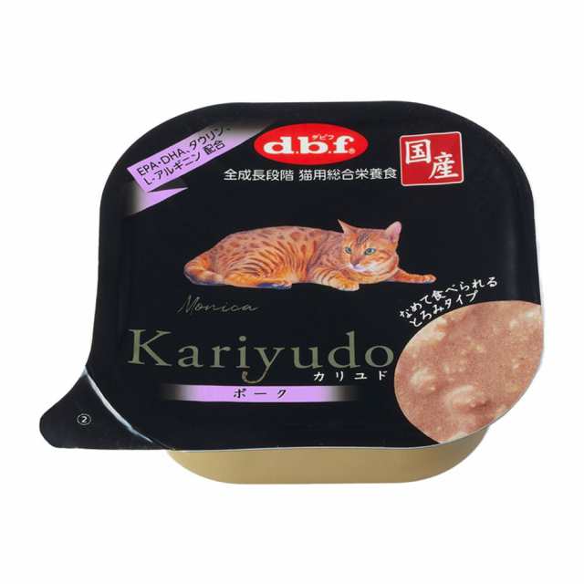 （まとめ買い）デビフペット Kariyudo(カリユド) ポーク 95g 猫用フード 〔×24〕 【北海道・沖縄・離島配送不可】の通販は 5,100円
