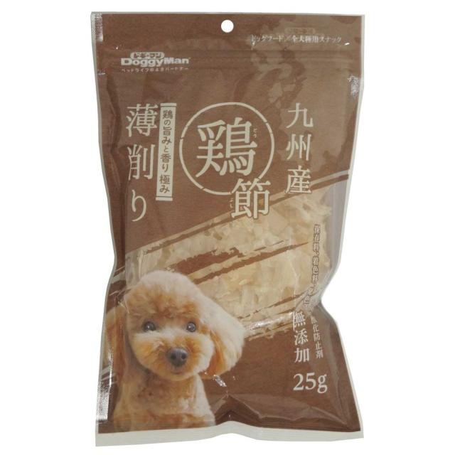 （まとめ買い）ドギーマン 無添加 鶏節薄削り25g 犬用おやつ 〔×9〕の通販は 4,816円