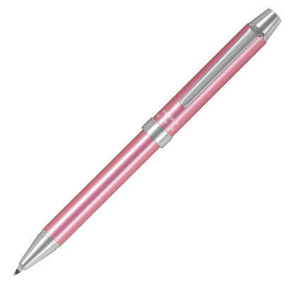 （まとめ買い）パイロット 多機能ペン 2+1 エボルト 0.7mm ヘリンボーンピンク BTHE150R-HP 〔3本セット〕
