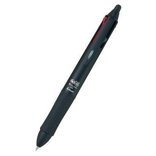 （まとめ買い）パイロット 消せる4色ボールペン フリクションボール4 ウッド 0.5mm ブラックLKFB-3SEF-B 〔3本セット〕 【北海道・沖縄・離島配送不可】