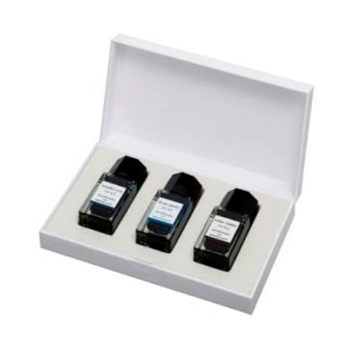 （まとめ買い）パイロット 万年筆インキ 色彩雫ミニ15ML 同色3本セット 深緑 INK-15-3SHR 〔×3〕の通販は