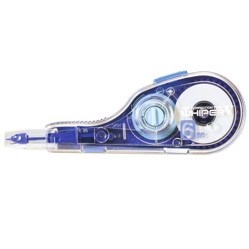 （まとめ買い）プラス 修正テープ ホワイパーV 本体 6mm ブルー WH-106T 〔5個セット〕 【北海道・沖縄・離島配送不可】
