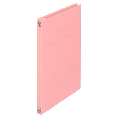 （まとめ買い）プラス フラットファイル ノンステッチ B5縦 ピンク No.031N PK 〔10冊セット〕 【北海道・沖縄・離島配送不可】