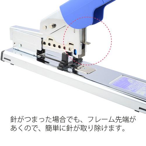 （まとめ買い）プラス ホッチキス 強力タイプ ST-050E 〔3台セット〕 【北海道・沖縄・離島配送不可】_4