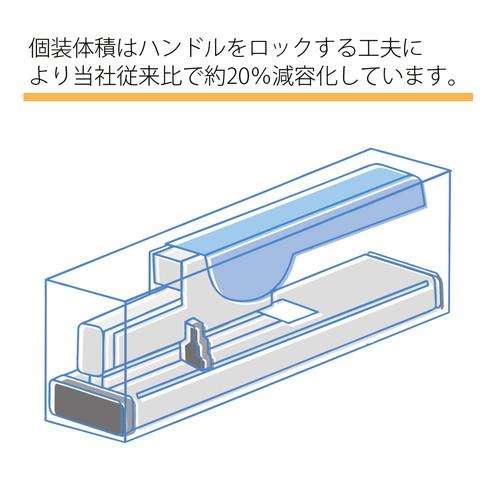 （まとめ買い）プラス ホッチキス 強力タイプ ST-050E 〔3台セット〕 【北海道・沖縄・離島配送不可】_7