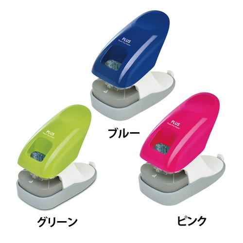 （まとめ買い）プラス 針なしホッチキス ペーパークリンチ 卓上型 ピンク SL-112A 〔3個セット〕 【北海道・沖縄・離島配送不可】_7