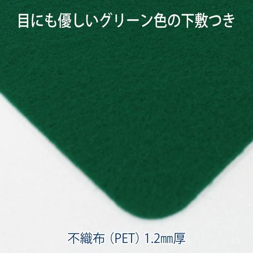 （まとめ買い）プラス デスクマット（塩ビ）エコノミータイプ 薄手1.2mm厚 Wタイプ（下敷付） 1590×690mm DM-167W 〔3枚セット〕 【北海道・沖縄・離島配送不可】_5