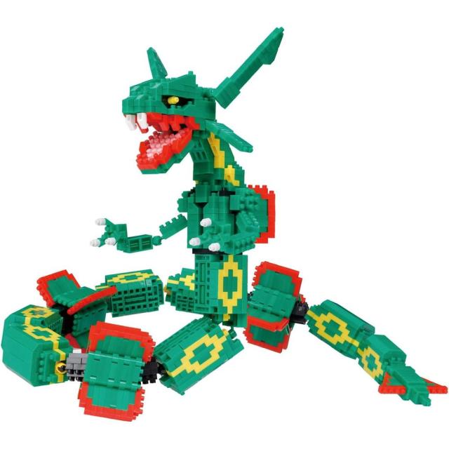 カワダ ナノブロック ポケットモンスター レックウザ エクストリームDX NBPM_074 12才以上 【北海道・沖縄・離島配送不可】