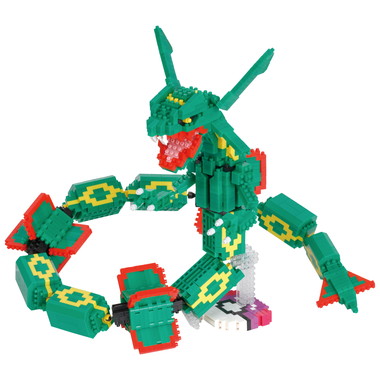 カワダ ナノブロック ポケットモンスター レックウザ エクストリームDX NBPM_074 12才以上 【北海道・沖縄・離島配送不可】_2