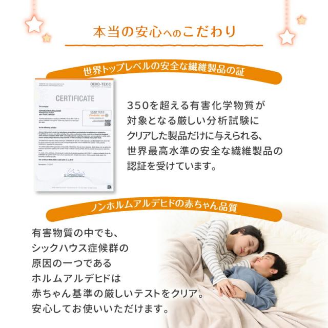 ファミリーマットレス敷布団シリーズ 〔ts120669〕 ふかふか上層部のみ（下層マットレスなし） 幅300cm 厚さ3cm アイボリー 【北海道・沖縄・離島配送不可】_9
