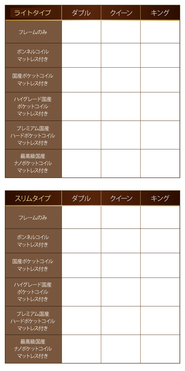 高級ウォルナット材 ワイドサイズ収納ベッド 〔Fenrir〕フェンリル 〔ベッドフレームのみ・マットレスなし〕 ライトタイプ クイーン 〔フレーム色〕ウォールナットブラウン 【北海道・沖縄・離島配送不可】_15